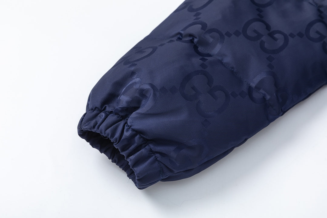 Jumbo GG Blue down jacket