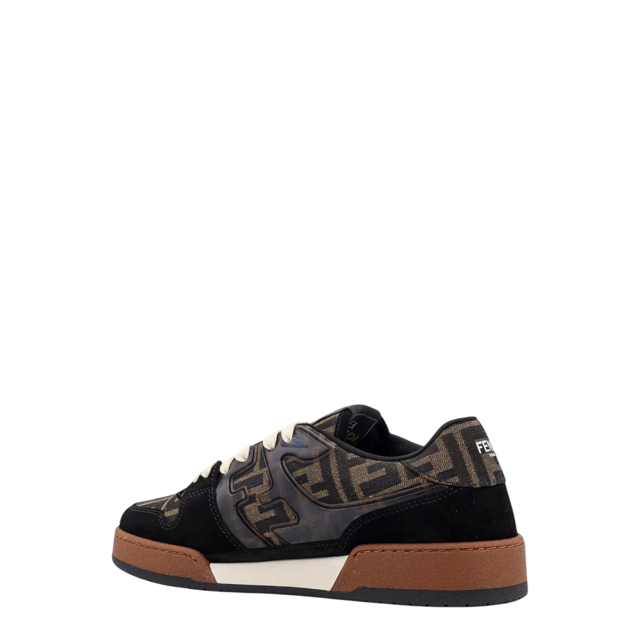 Fendi Match FF Jacquard Low-Top Sneakers