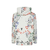 Givenchy Graffiti Printed Drawstring Hoodie