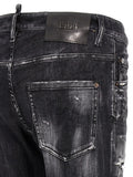 DSquared2 Logo Patch Distressed Skinny Jeans