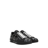 Dolce & Gabbana Graffiti Printed Low-Top Sneakers