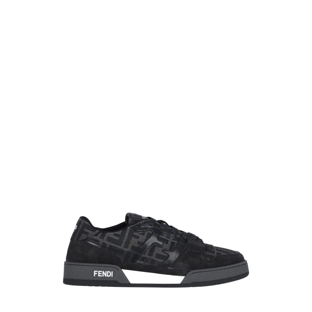 Fendi FF Jacquard Low-Top Sneakers