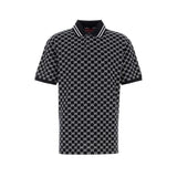 Gucci All-Over Monogrammed Collared Polo Shirt