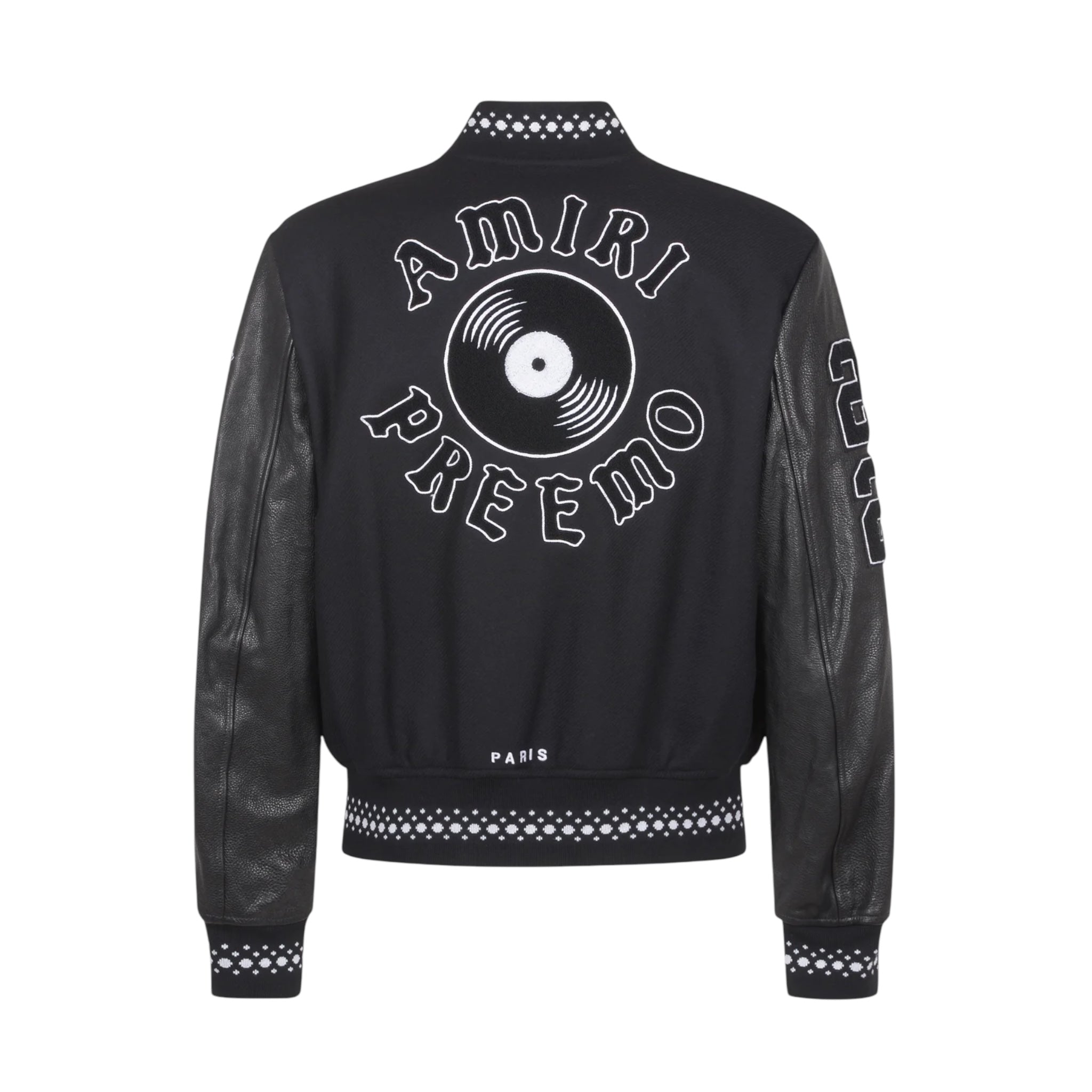 Amiri Logo Embroidered Varsity Jacket