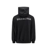 Balenciaga Logo Print Hoodie