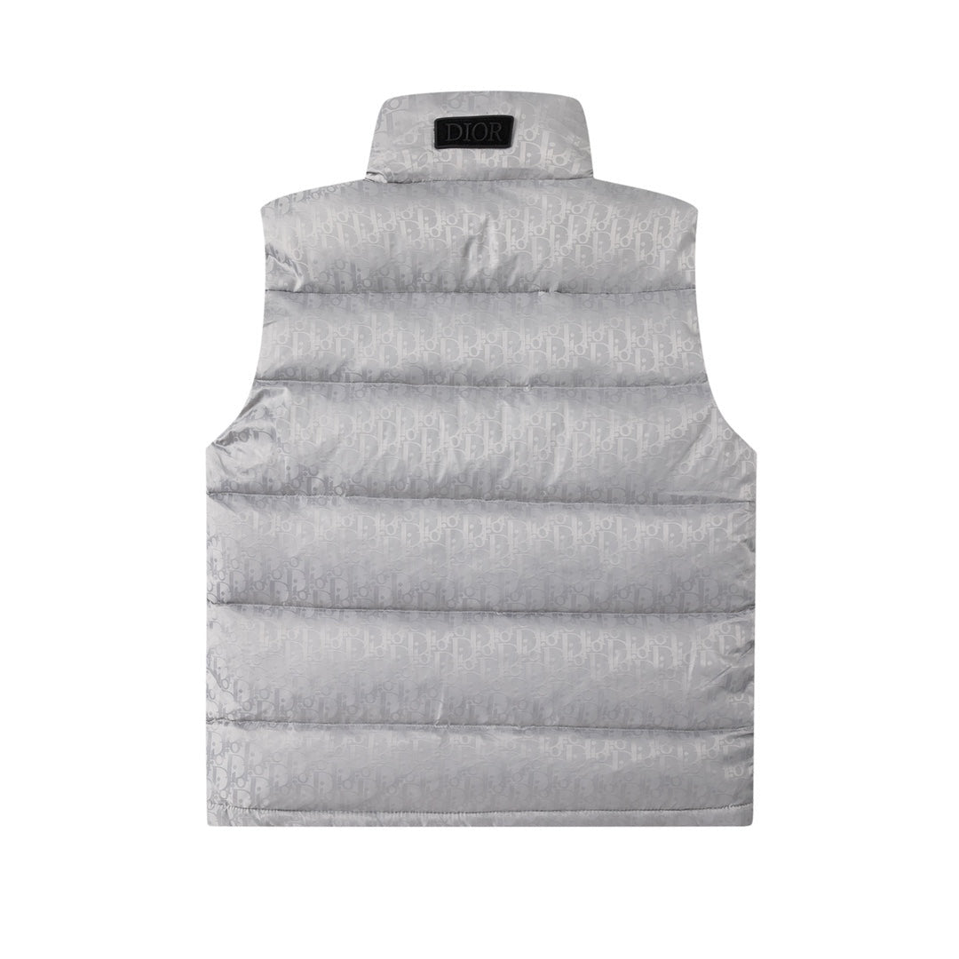 Dior down Vest Oblique Technical Jacquard