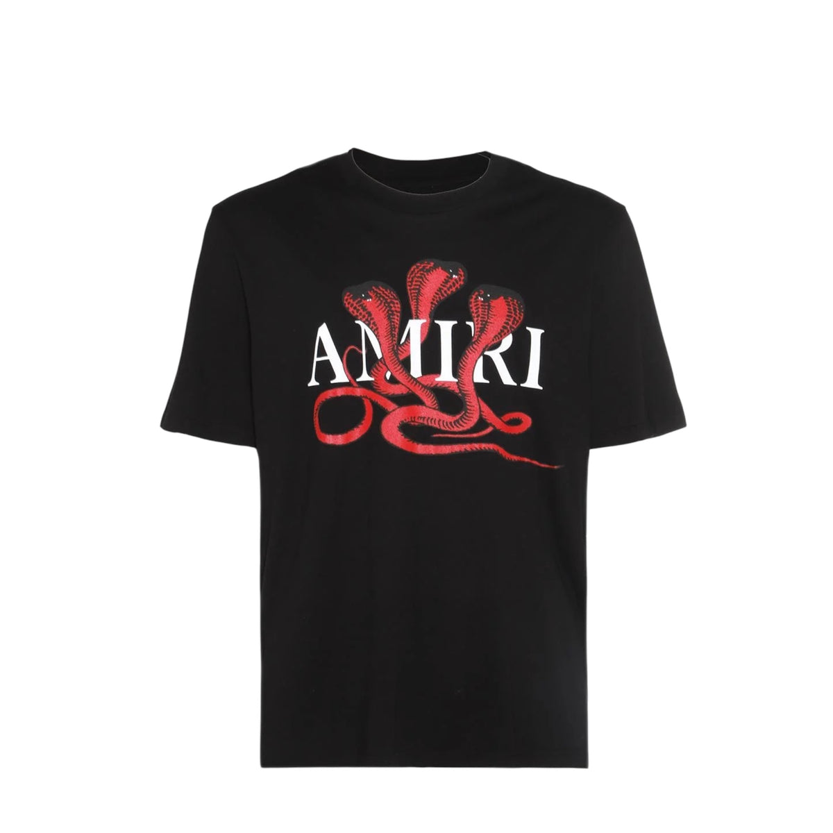 Amiri Logo Printed Crewneck T-Shirt