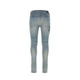 Amiri Faded Effect Distressed Skinny Jeans