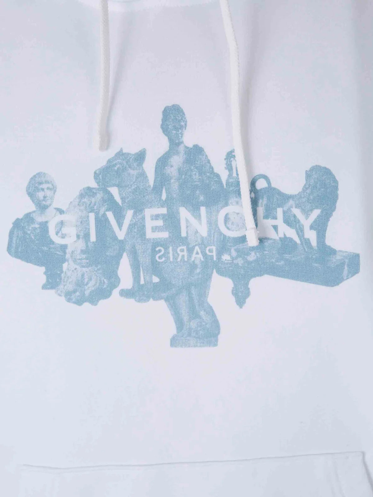 Givenchy Logo Printed Drawstring Hoodie