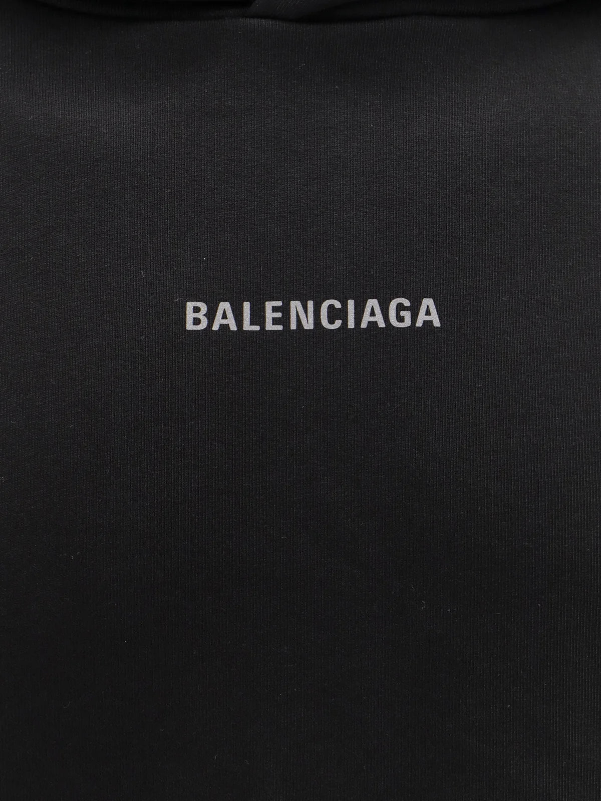 Balenciaga Logo Print Hoodie