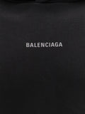 Balenciaga Logo Print Hoodie