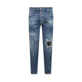 DSquared2 Paint Splash Detail Distressed Jeans