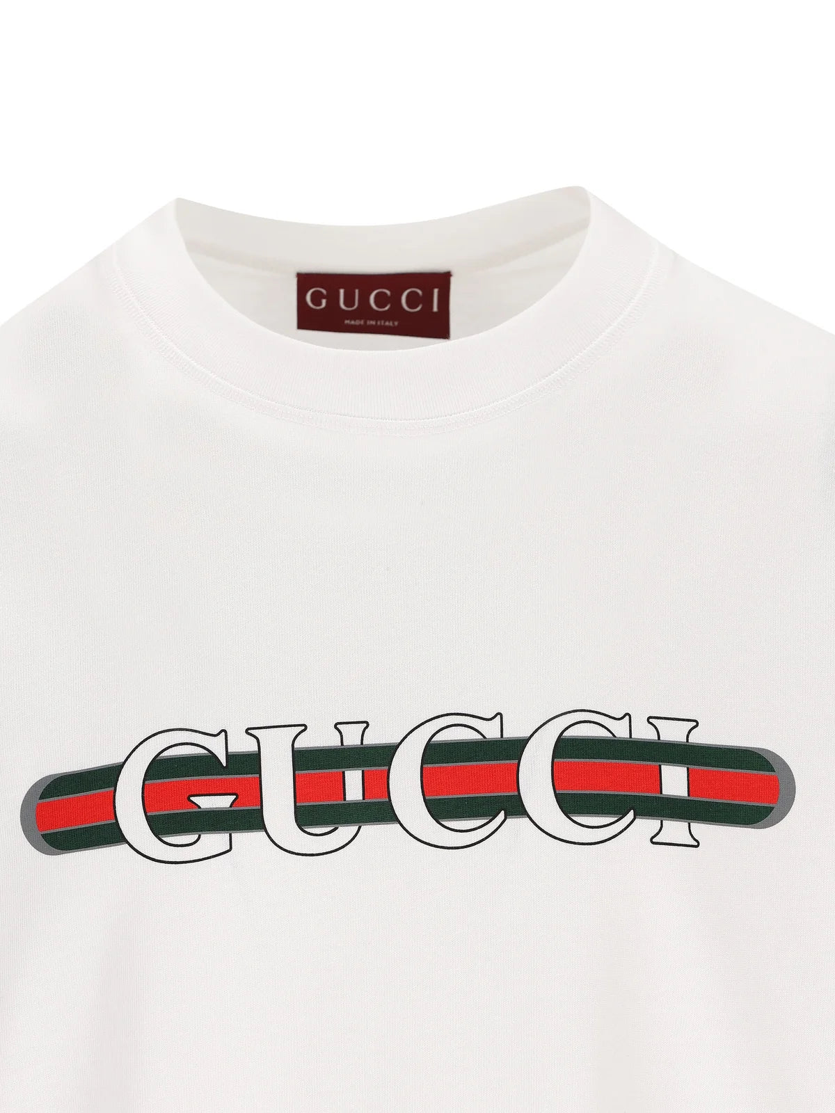 Gucci Logo Printed Jersey T-Shirt