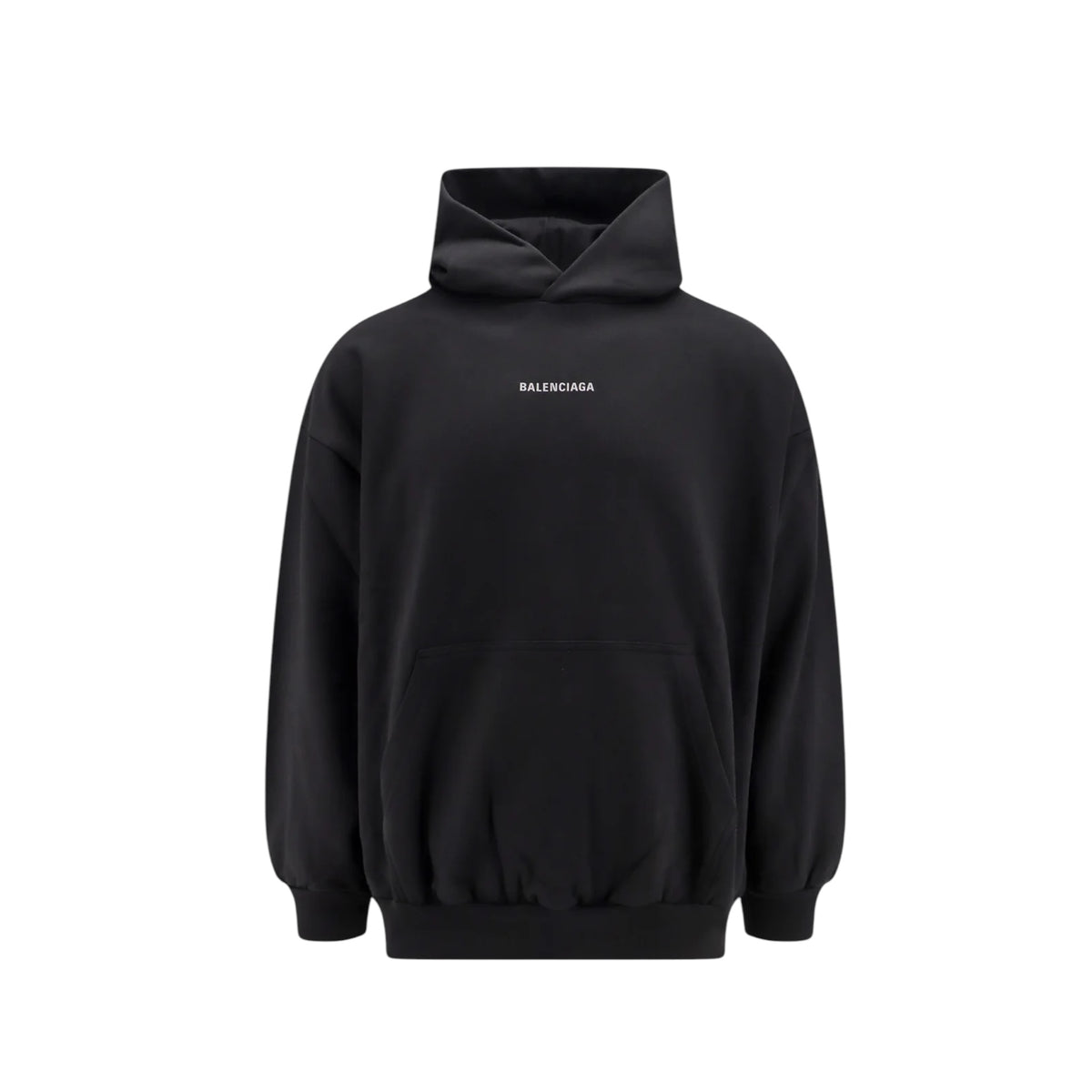 Balenciaga Logo Print Hoodie