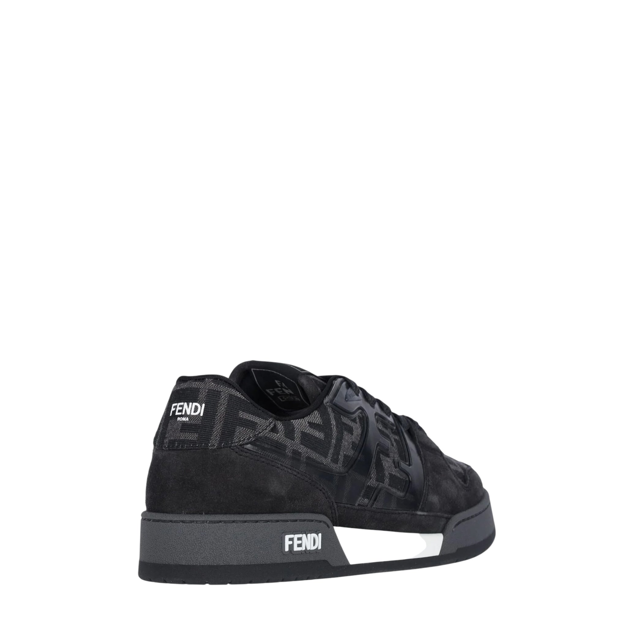 Fendi FF Jacquard Low-Top Sneakers