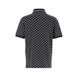 Gucci All-Over Monogrammed Collared Polo Shirt