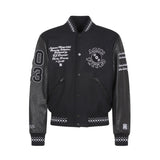 Amiri Logo Embroidered Varsity Jacket