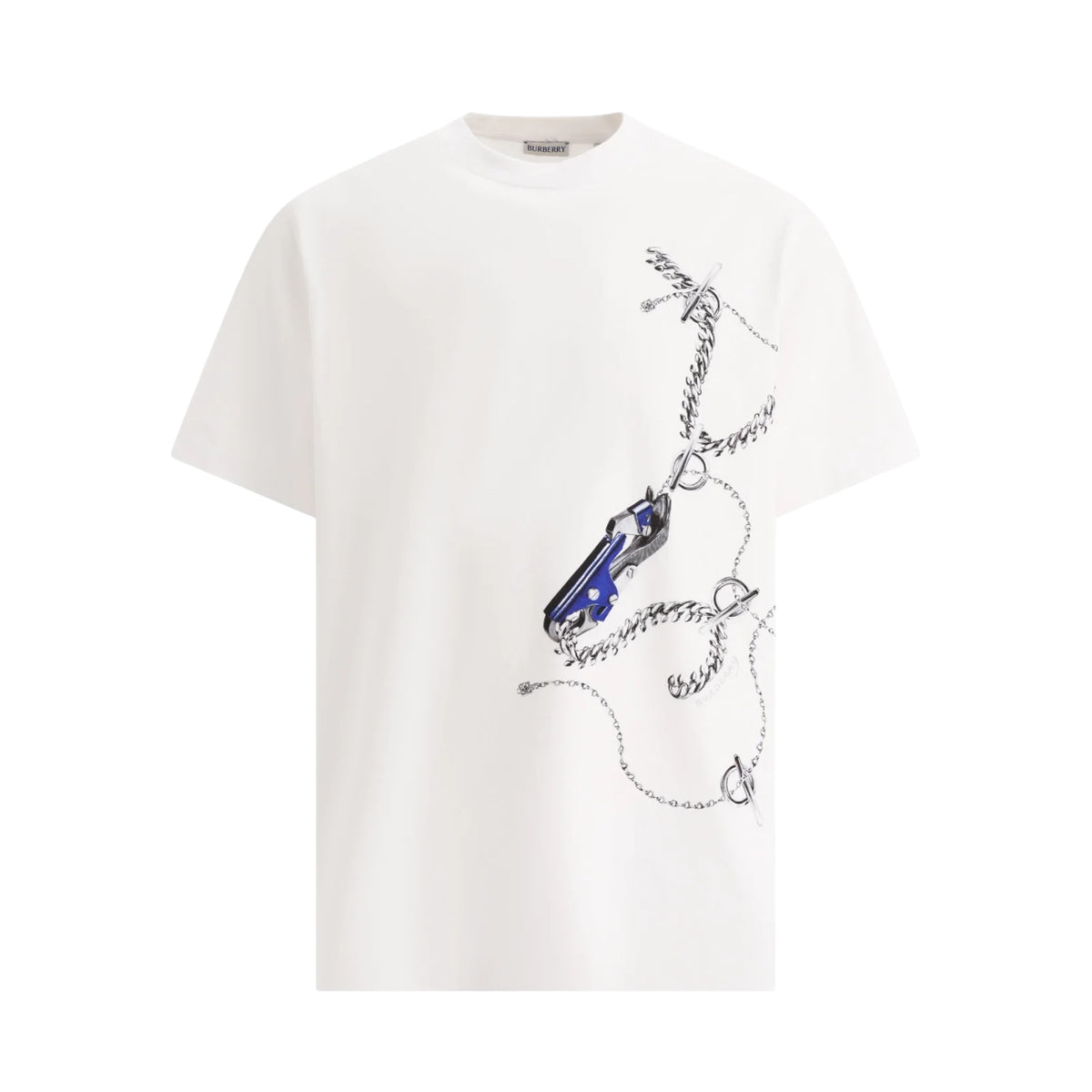 Burberry Graphic Printed Crewneck T-Shirt