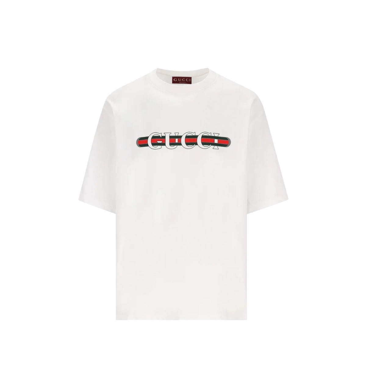 Gucci Logo Printed Jersey T-Shirt