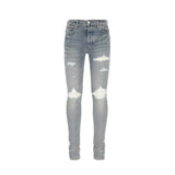 Amiri Distressed-Effect Slim-Cut Jeans