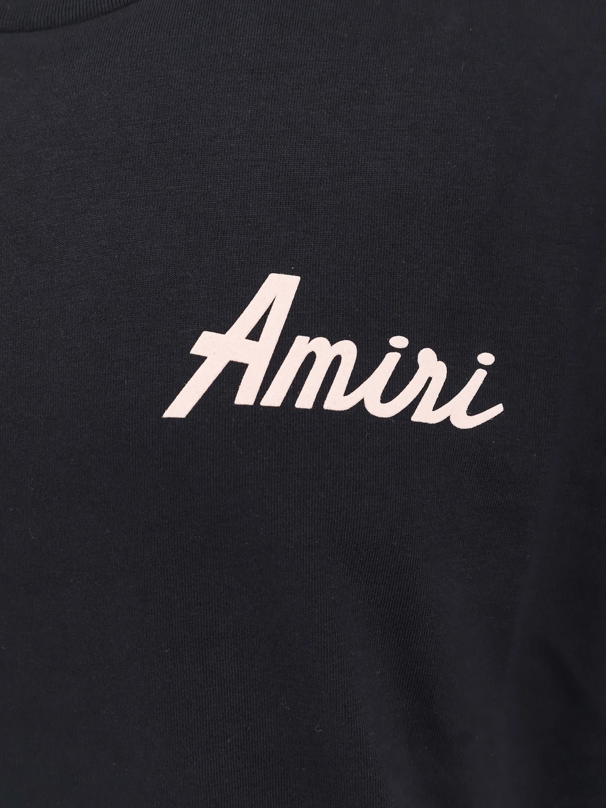 Amiri Logo Printed Crewneck T-Shirt